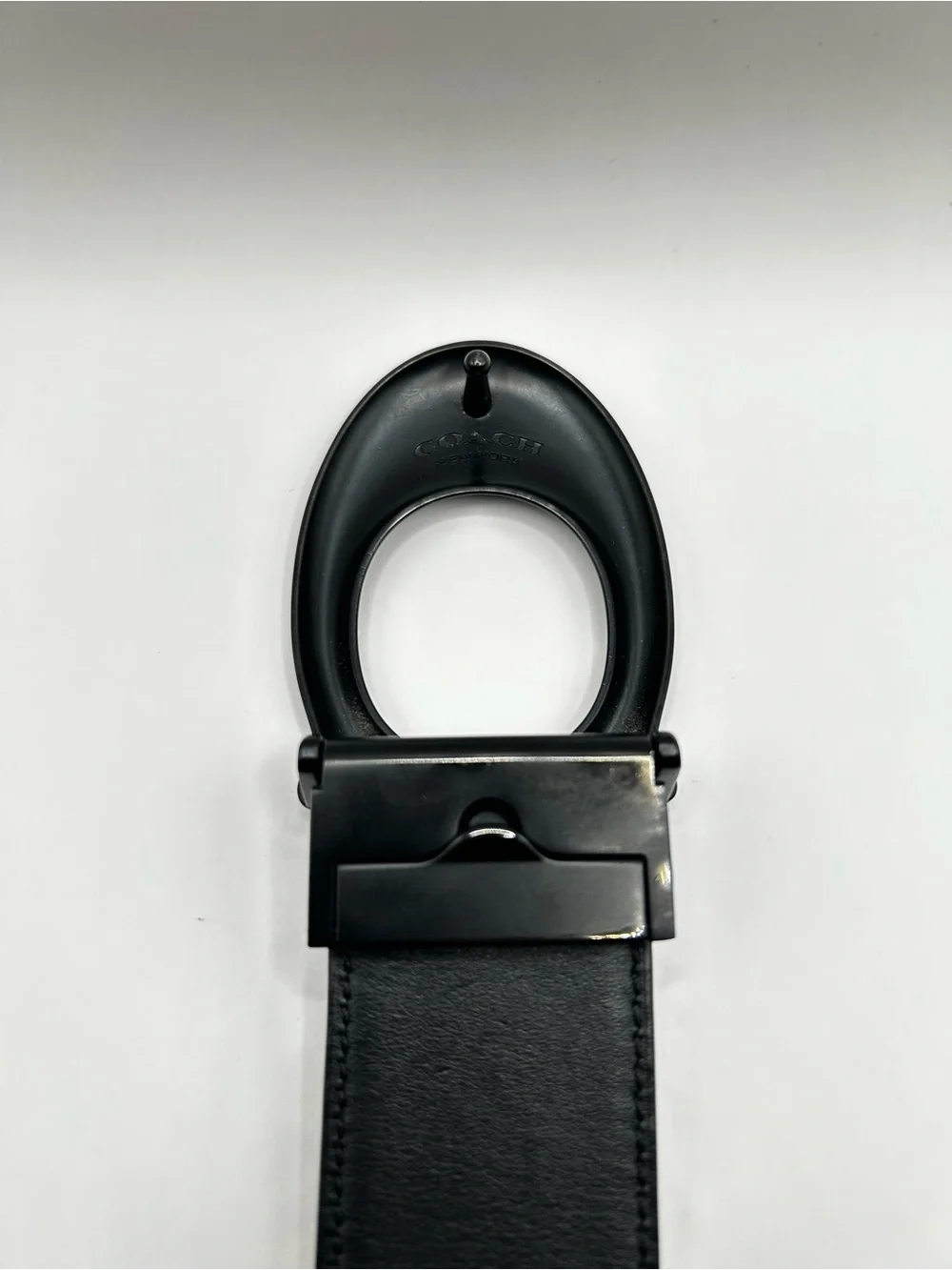 Coach belt comes